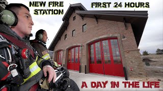 First 24 Hours in a New Fire Station  A Day in the Life [upl. by Eromle211]