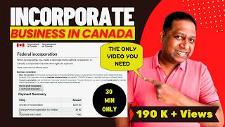 Registering A Corporation In Canada Under 30 Minutes  How To Register Business Canada 🔥 [upl. by Compton]