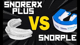 SNORE RX PLUS VS SNORPLE REVIEW  SOLUTION TO SLEEP APNEA [upl. by Lot]