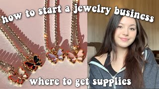 How to Start a Jewelry Business  How I Started My Business [upl. by Nahtnaoj]