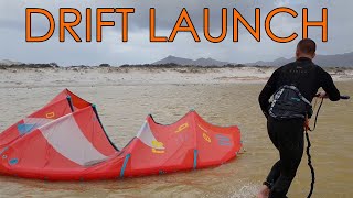 Kitesurf Drift Launch [upl. by Halona]