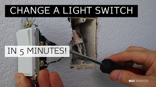 How To Change A Lightswitch [upl. by Antin]