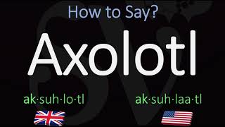 How to Pronounce Axolotl CORRECTLY Meaning amp Pronunciation [upl. by Vastah]