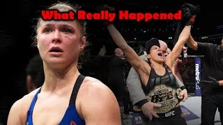 What Really Happened Amanda Nunes vs Ronda Rousey [upl. by Zuleika335]