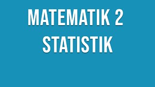 Matematik 2c  Statistik [upl. by Malva]