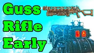 Fallout 4 Gauss Rifle Location Guide EARLY  AMMO Rare Secret Weapons [upl. by Dyal]