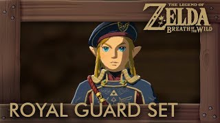 Zelda Breath of the Wild  Royal Guard Armor Set Location [upl. by Aicilihp927]