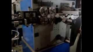 Circlip Ring Coiling Machine [upl. by Eimmit]