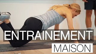 ENTRAINEMENT MAISON avec Virginie Goudreault  30 minutes [upl. by Nwahs]