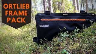 Ortlieb Frame Pack Review  100 Waterproof Bikepacking Bag [upl. by Penrose]