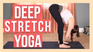 45 min Slow Flow DEEP STRETCH Yoga for Flexibility  STRETCH amp RELAX [upl. by Estes]