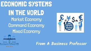 Economic Systems in the World  International Business  From A Business Professor [upl. by Annehsat]