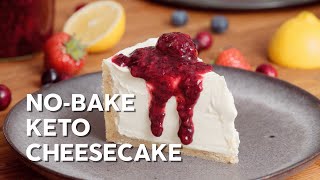 Nobake keto cheesecake [upl. by Maighdiln]