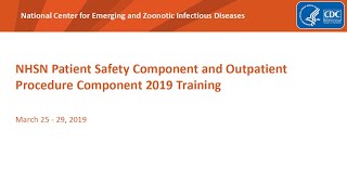 2019 NHSN Training  Catheterassociated Urinary Tract Infection CAUTI [upl. by Onurb]