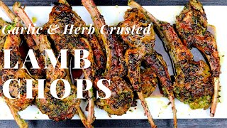 RestaurantStyle Garlic Herb Lamb Chops Easy and Delicious [upl. by Neil411]