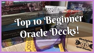 Top 10 Oracle Decks For Beginners [upl. by Sarah233]