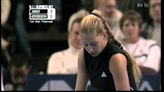 Martina Hingis vs Anna Kournikova  WTA Championships 2000 [upl. by Nylahs]