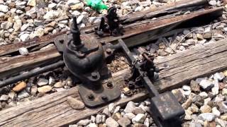 Railroad switches and how they work [upl. by Nnaitak]