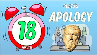 PLATOS APOLOGY Socrates Famous Trial  Ancient Greek Philosophy [upl. by Phebe]