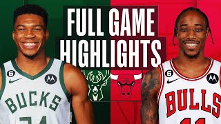 BUCKS at BULLS  FULL GAME HIGHLIGHTS  December 28 2022 [upl. by Nawek273]