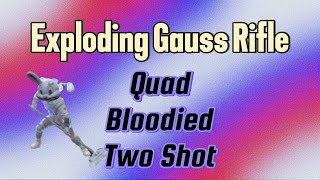 Fallout 76  This Explosive Gauss Rifle Is Amazing [upl. by Drofnelg]