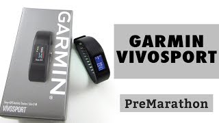 Review Garmin vivosport pulsera de actividad con gps y pulsómetro de muñeca [upl. by Hansen]