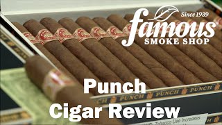 Punch Cigars Review  Famous Smoke Shop [upl. by Calida]