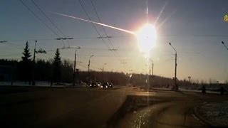 Videos capture exploding meteor in sky [upl. by Nimzay749]