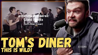 ANNENMAYKANTEREIT x GIANT ROOKS  TOMS DINER Cover  REACTION [upl. by Analle]