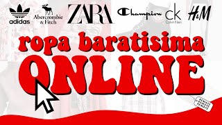 ropa de marca extremadamente barata online dónde comprar [upl. by Dazhehs]