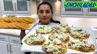 Enchiladas salvadoreñas de pollo  🍗🐔👌🏻 El MEJOR tutorial fácil y rápido [upl. by Harbot]