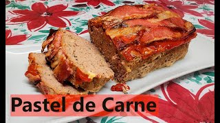 Como hacer un Pastel de carne para Navidad o Thanksgiving [upl. by Kesley127]