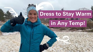 What to Wear for Cold Weather Running [upl. by Crescantia]