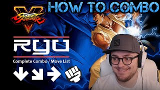 Street Fighter V  How to Do Special Moves Motion Charge Rapid and Combos [upl. by Carolann757]