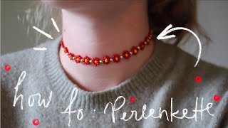 🌼 DIY BlumenKette 🌼 Perlenkette Armband Fußkette [upl. by Perlman]