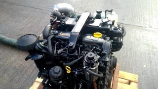 Cummins Mercruiser 17 120hp Inboard Marine Diesel Engine [upl. by Skipp]