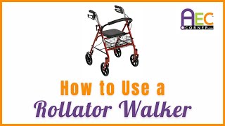 Secrets to Mastering Rollator Walker Use [upl. by Mlohsihc]