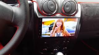 2 Din Car Radio Android Dacia Duster [upl. by Renmus]