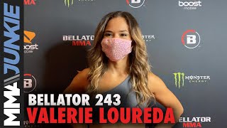 Valerie Loureda predicts easy stoppage of Tara Graff  Bellator 243 prefight interview [upl. by Oby]