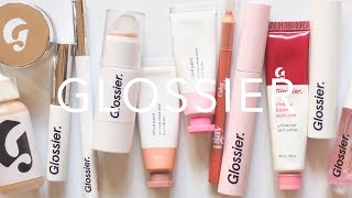 Glossier Makeup Routine  Fresh Full Face [upl. by Adis]