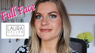 Full Face of Laura Geller Makeup  Makeup Tutorial [upl. by Beverlie892]