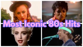 The 100 most iconic songs of the 80s New Version [upl. by Alessandra]