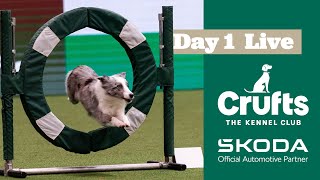 Day 1 LIVE  Crufts 2025 [upl. by Asilaj]