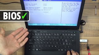 Open BIOS on Vaio Laptop [upl. by Eentruok]