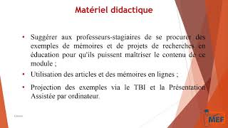 Méthodologie de Recherche en Education la RechercheAction [upl. by Natassia174]