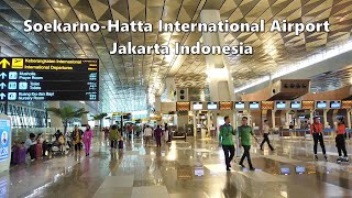 SOEKARNO HATTA International Airport Terminal 3 Walking Tour  JAKARTA Indonesia [upl. by Yrojram]