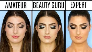 4 Levels Of Makeup Amateur to Professional Makeup Artist [upl. by Lechar]