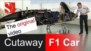 Cutaway F1 Race Car  The Original Video  Sauber F1 Team [upl. by Ribble]