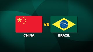 China vs Brazil  2025 World Baseball Classic Qualifiers [upl. by Ayotel]