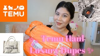 Temu Haul  Luxury Dupes  Fragrance Haul [upl. by Nevak748]